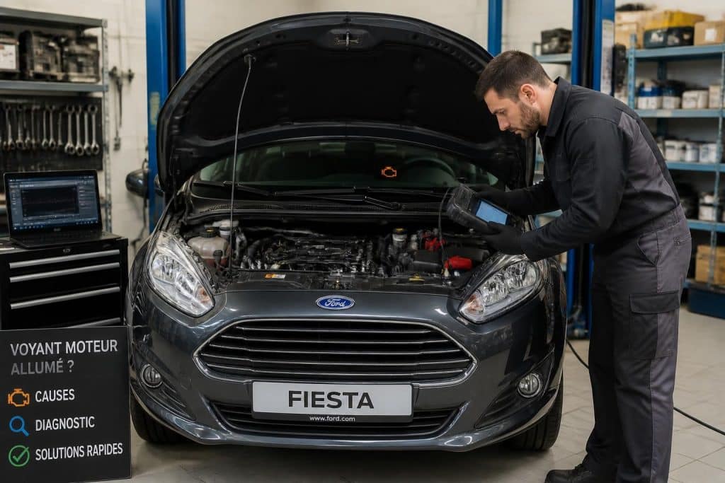 découvrez les causes courantes du voyant moteur orange sur votre ford fiesta, apprenez à diagnostiquer le problème et trouvez des solutions rapides pour éviter les pannes.