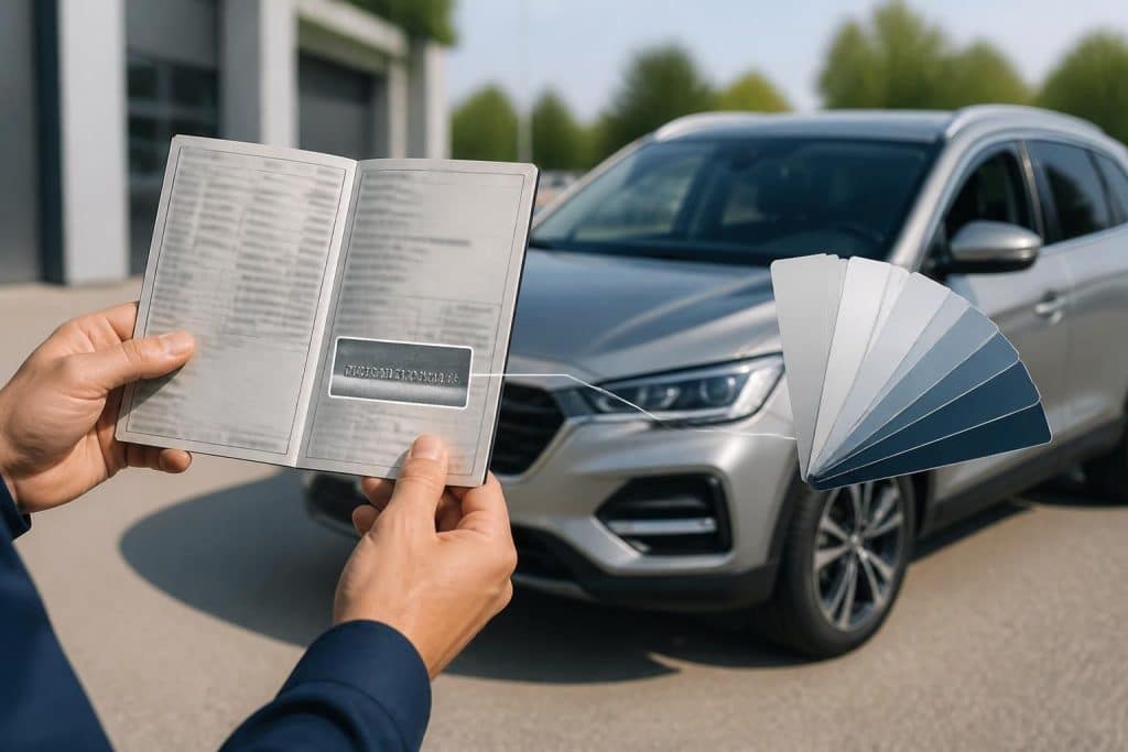 découvrez comment identifier facilement le code couleur de votre voiture grâce au numéro vin pour des réparations précises et un entretien optimal.