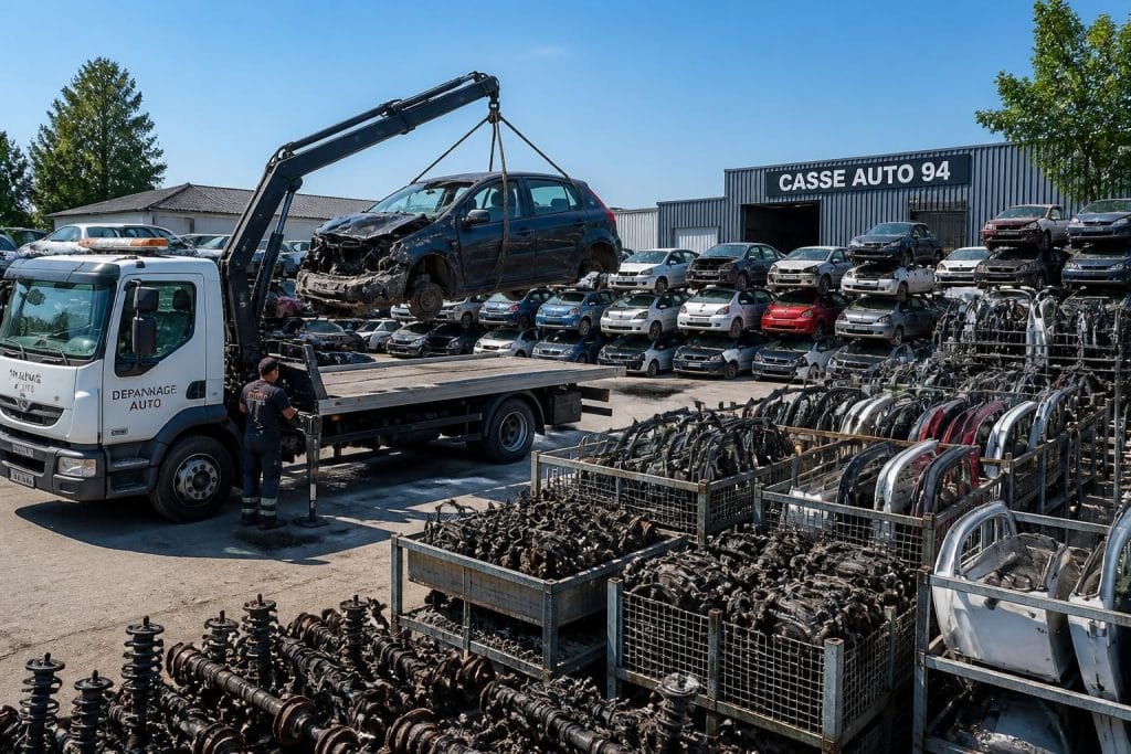 casse auto 94 : trouvez des pièces d’occasion de qualité et profitez d’un enlèvement d’épave rapide et efficace dans le val-de-marne.