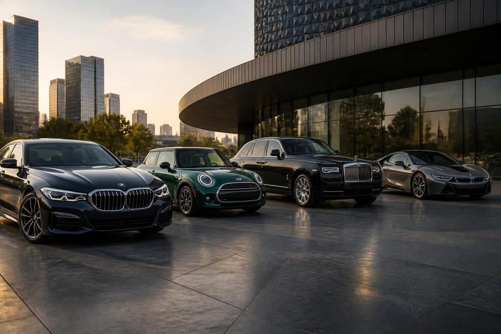 découvrez les marques prestigieuses du groupe bmw, le constructeur automobile allemand réputé pour ses véhicules de haute performance et de luxe.