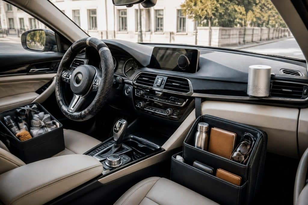 découvrez des idées d'accessoires pratiques et originaux pour faire un cadeau parfait à un passionné de voiture.