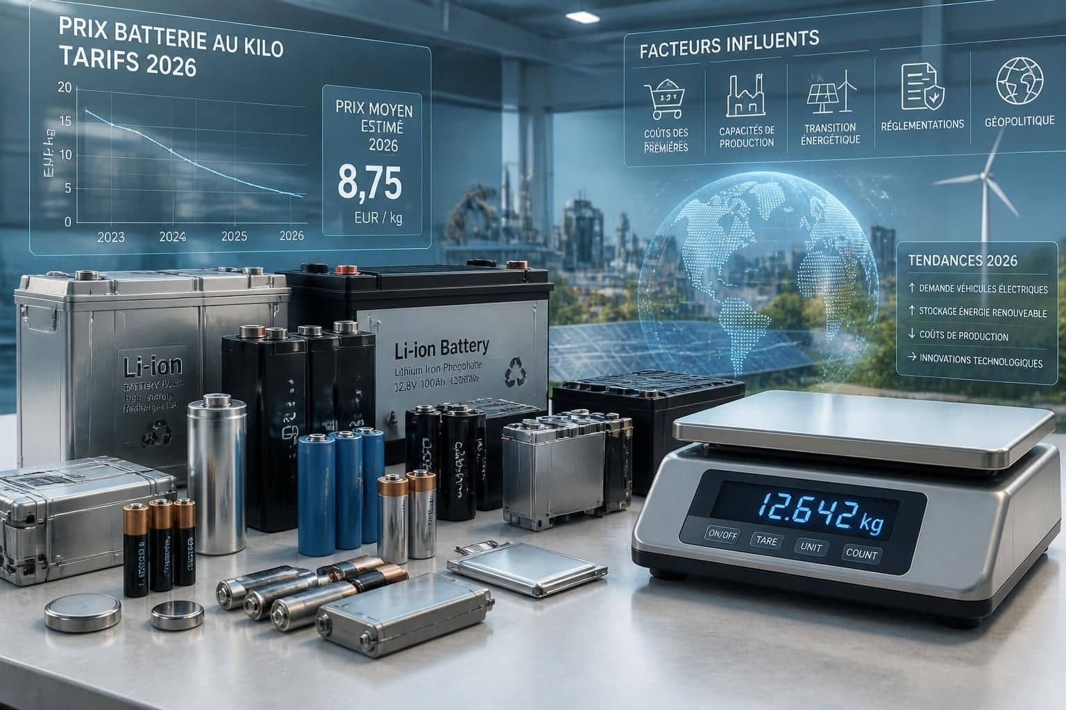 découvrez les tarifs de la batterie au kilo en 2026 et les principaux facteurs qui influencent son prix pour mieux comprendre le marché et faire le bon choix.