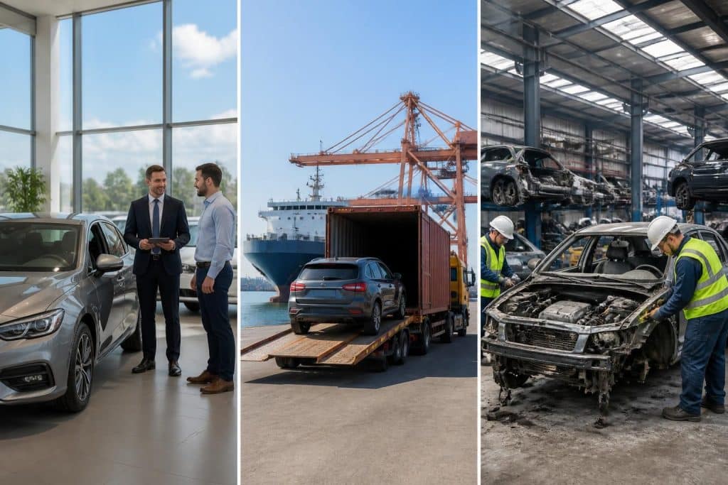 découvrez le parcours des voitures vendues sur vendezvotrevoiture.fr : revente, exportation ou recyclage responsable, pour une seconde vie optimale.
